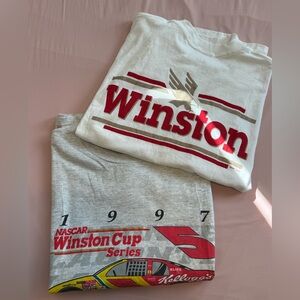 VINTAGE NASCAR WINSTON CUP SERIES Terry Labonte #5 And Winston ‘92 T-Shirts